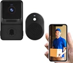Qudai Smart Campainha e câmera de segurança - R$ 89,99