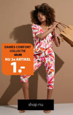 2e artikel €1 op de dames comfort collectie van terStal