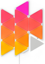 Nanoleaf Shapes Triangles Starterkit - Slimme Verlichting - 15 LED Panelen voor €142,50 dmv code bij Nanoleaf