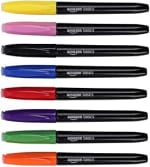 Amazon Basics 8 Rotuladores para tela por 4,61€