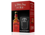Kit da Jack Daniels Fire de 1L + Copo - R$ 142,41