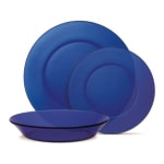 Vajilla Duralex Lys Saphir, vidrio templado, 12 piezas por 24,52