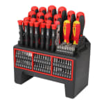 Set 114 destornilladores y puntas Forge Steel por 19,95€