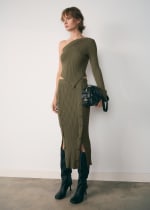 Falda punto botones para Mujer por 7.99€