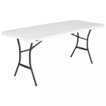 Grab a Lifetime 6ft folding plastic camping table for £42 from Argos