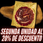 2ª Unidad al 20% Jamon de Bellota y Cebo IRUKI