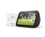 Echo Show 5 (3.ª generación) Antracita + WiZ Enchufe Inteligente, compatible con Alexa - Kit de inicio de Hogar digital por solo 75,85€