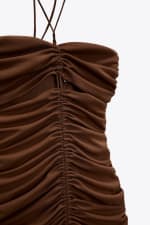 45% de descuento | Vestido drapeado por 15,99€