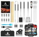 Kit d'accessoires pour Barbecue - 25 Pièce Acier Inox à 39,99€