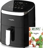 Freidora sin Aceite Inteligente 4L, 1680W freidora aire caliente, 9 Programas, Cesta Antiadherente por 59,99€