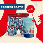 Probeer het On That Ass boxershort abbonement helemaal gratis + 2,50 cashback