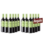 Pata Negra D.O.P. Jumilla Apasionado Tinto Sin Sulfitos + Regalo Apasionado Sin Sulfitos 12 botellas x 750 ml por 36€