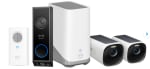 eufy Security - eufyCam 3 Set met 2 camera's + eufy E340 2K Draadloze Video Deurbel Inclusief Chime - voor €445 bij Coolblue