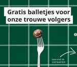 Gratis zak HUVUDROLL Plantaardige balletjes bij IKEA Utrecht via Instagram