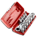 Coffret à douilles Facom 1/4' 6 pans RXPICOPB - 11 pièces pour 39,92 € chez Lamaison