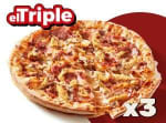 3 Medianas en Telepizza por 5,06€/u para recoger