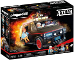 PLAYMOBIL La furgoneta del Equipo A, Diseño icónico para fans, coleccionistas y niños, de 5 a 99 años