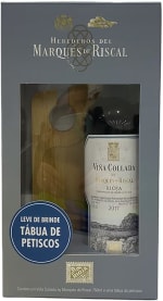 Pack de Vinho Tinto Vina Collada de 750ml + 1 Tabua de Petiscos - R$ 78,60