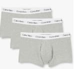 Lot de 3 boxer Homme gris Calvin Klein à 21€