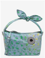 Bolso de mano Bimba Y Lola GRAY RAINBOW FLOWERS NYLON HOBO por 42€