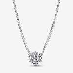 Pandora Sparkling Snowflake Pendant Necklace – £30