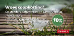 10% korting op vlonders, schuttingen en Lariks Douglas