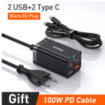 Baseus Gan3 100/ 65W Desktop Oplader voor €21,79 bij Aliexpress