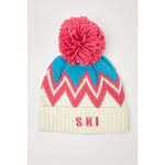 Zigzag pompon muts voor €6 bij Veritas