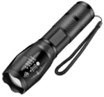 Lampe de poche d'extérieur rechargeable à LED T6 à 3,43€
