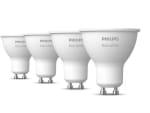 Philips Hue GU10 (4-pack) voor €58,25 bij Bol
