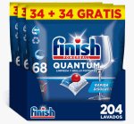 Pack de Finish Powerball Quantum 240 pastillas + 2 ambientadores + Abrillantador por 34,99€