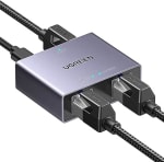 Divisor de Internet LAN UGREEN Conmutador de Red RJ45 con Cable USB C por 14,99€