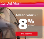 8% korting op de Cardelmar webpagina