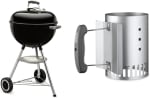 Asador de Carbón Weber Original Kettle 18" + Chimenea por $2,789 en Amazon
