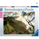 Puzzle 1000 piezas marca Ravensburger Kalalau Trail en Hawaii, por 7,49€