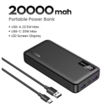 UGREEN 22,5 W Banco de Energía Carga Rápida 20000 mAh por $445 en AliExpress con cupón