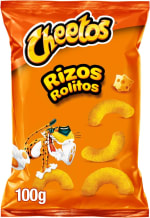 Cheetos Rizos bolsa individual 100gr por 1,29€