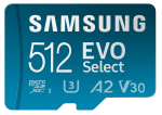 Samsung Evo Select Micro SD 512 GB por $613