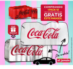 Regalo parasol coche Coca cola en el jamon
