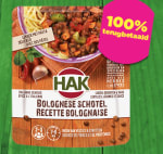 HAK Bolognese Schotel gratis dmv 100% terugbetaling