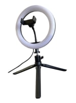 Aro de luz Vivitar TGB Negro VIVRLRGB8 de 20 cm por $3.990