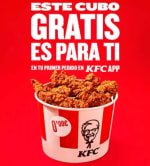 Cubo tiras de pollo Gratis en KFC