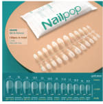 Uñas postizas acrílicas de 120 piezas, Nailpop por 3,12€