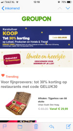 Tot 30% korting op lokaal, producten, hotel en travel