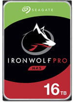Disco Duro Interno Seagate IronWolf Pro NAS de 16 TB 3.5" por $5533