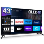 Smart TV 43" TD Systems K43DLC19GLQ QLED 4K Hey Google Official Assistant con control por voz por 184€
