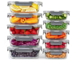 Lot de 10 Boites Repas - Boites en Verre Hermétiques sans BPA, 10 Boites Alimentaires et 10 Couvercles Étanches à 39,99€