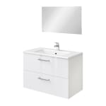 Mueble de baño Pyxis blanco de 80 cm por 55€