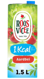 8 Stuks Roosvicee 1 kcal aardbei 1,5 l voor €9 bij Bol