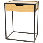 Metalen bijzettafel met lade 40 x 30 x 50 cm voor €16,95 bij Action